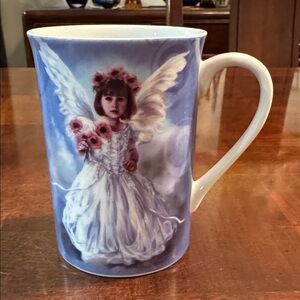 Sandra Kuck Angel Collector Mug "Imagination" with a Child Angel